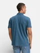 Поло длинное мужское Tom Tailor 1031006-38224 M Real Teal Blue (4069402246641) - изображение 2