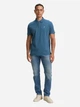Поло длинное мужское Tom Tailor 1031006-38224 M Real Teal Blue (4069402246641) - изображение 3