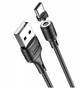 Кабель USB Hoco X52 Type-C магніт Black - зображення 1