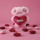 М'яка іграшка Фуглер Fuggler Love Fugg із серцем та зубами 20 см Рожевий (28746) - зображення 3