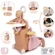 Ігровий набір Smoby Toys Бебi Ньорс Розкладна валіза 3 в 1 Теракотова пудра 6 аксесуарів (7600220392) - зображення 2