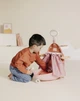 Ігровий набір Smoby Toys Бебi Ньорс Розкладна валіза 3 в 1 Теракотова пудра 6 аксесуарів (7600220392) - зображення 15