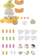 Zestaw Sylvanian Families Stoisko z sokiem Citrus Bird 5861 (5054131058619) - obraz 4