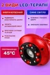 Вакуумный антицеллюлитный массажер тела Cupping Massager для коррекции фигуры (эффект лимфодренажного, Гуаша, баночного массажа, 9 режимов вакуума и подогрева) красный + масло в комплекте - изображение 5