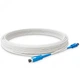 Патчкорд FTTH patchcord SC/UPC-SC/UPC-75 Flex WHITE - зображення 2