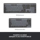 Клавиатура Logitech MX Mechanical Mini Minimalist UA Graphite (920-010780) - изображение 6