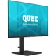 Монітор 27" Qube B27F120HS (FHD) 1920×1080 IPS 120Hz 1ms, 8-Bit, 400cd/m², HAS, Pivot, Speakers, HDMI, DP, VGA, VESA*100, External PS 12V/3A - изображение 2