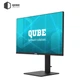Монітор 27" Qube B27F120HS (FHD) 1920×1080 IPS 120Hz 1ms, 8-Bit, 400cd/m², HAS, Pivot, Speakers, HDMI, DP, VGA, VESA*100, External PS 12V/3A - изображение 6