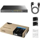 Комутатор Cudy GS1018PS2, 16-Port Gigabit PoE+ Switch with 2 Uplink Gigabit Ports and 2 Gigabit SFP - зображення 2