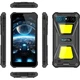 Смартфон Oukitel G5 6" HD+ /4GB/256GB T310 /6300mAh /Ліхтар/13+5Мп/ IP69K/Black (G5_256_BK) - зображення 7