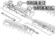 Втулка рульової рейки SUBARU LEONE / SUBARU IMPREZA (GG) 1984-2012 г. - изображение 2