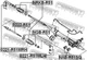 Втулка рульової рейки NISSAN XTERRA (N50) 2004-2012 г. - изображение 2