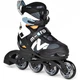 Ролики детские Micro NEW Shaper Black White размер 29-32 (rb6111) - изображение 2