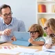 Чехол ProCase для iPad 7, 8, 9 поколения 25,9 см, небесно-голубой - изображение 2