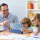 Чехол ProCase для iPad (A16) 11, 10, поколения, 10,9 дюймов, синий - изображение 3