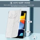 Чехол ProCase для iPad 7, 8, 9 поколения 25,9 см, белый мармур - изображение 2