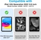 Чехол ProCase для iPad (A16) 11, 10 поколения, 10,9 дюймов, желтый - изображение 2