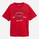 Футболка хлопковая длинная мужская Tom Tailor 1039944-12830 4XL Samba Red с принтом (4069402133590) - изображение 4