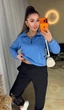 Жіночий легкий спортивний костюм (кофта+штани) Uaclothes 50-52 Блакитний (like36854-172811358) - изображение 2