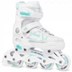 Раздвижные ролики Raven Spirit White/Mint размер 40-43 (zh289) - изображение 2