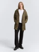 Куртка демисезонная удлиненная с капюшоном женская Tom Tailor 1046684-10669 XL Grape Leaf Green (4068128601468) - изображение 3