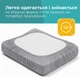Набор наволочек IDEIA Трикотаж Серо-бежевых 60х40х16 см 2 шт (4823133301334) - изображение 9