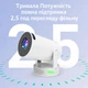 Смарт проектор с аккумулятором Android 280 ANSI HD 720P поддержка 4K wi-fi 6 Bluetooth Salange HY300 pro max plus портативный мини для дома и офиса домашний кинотеатр для фильмов и презентаций HDMI USB 180° поворот с батареей 12000 mAh белый - изображение 13
