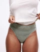 Набір мереживних трусиків Marks&Spencer модель High legs 18(46) 5 шт dusty green lace 0212 - зображення 2