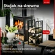 Stojak na drewno kominkowe Adler AD 6815 z zestawem narzędzi (5905575909404) - obraz 9
