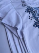 Трикотажная футболка-вышиванка белая 98-XL 98 - изображение 3