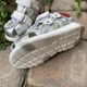 Босоніжки для дівчинки Weestep 21 сріблястий (0381) - зображення 7
