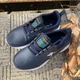 Кроссовки из экокожи для мальчика подростка Шалунишка синие 34 (300-46) - изображение 3