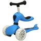 Триколісний Самокат беговел дитячий Scooter Трансформер 2 в 1 Blue (sc1120) - зображення 1