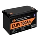 Аккумулятор LP LiFePO4 12V (12,8V) - 100 Ah (1280Wh) (Smart BMS 100А) - изображение 3