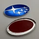 Subaru шильдик 60 мм 30 мм знак субару метал синий вставка в подушку безопасности руль - изображение 3