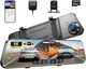 Відеореєстратор-дзеркало AZDOME PG17 (4K + 1080P), 12" Сенсорний, GPS, Voice Control - зображення 1