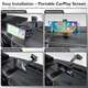 Портативний авто-екран 10.26" (4K DVR + 1080P Cam), Wireless CarPlay/Android Auto - зображення 4