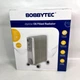 Обогреватель масляный радиаторный 2500 Вт на колесах 11 секций Bobbytec, бытовой электрический напольный радиатор с 3 режимами нагрева и регулируемым термостатом, электрообогреватель для дома и дачи Серый, BTCQ-2500 - изображение 13