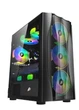Игровой ПК 1stPlayer X3-M-4F1 Black Tower / AMD Ryzen 5 8400F (6 (12) ядер по 4.2 - 4.7 GHz) / 16 GB DDR5 / 480 GB SSD M.2 / nVidia GeForce RTX 5060 Ti, 16 GB GDDR7, 128-bit - изображение 2
