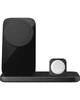 Бездротовий зарядний пристрій Nomad Stand One Max 3-in-1 Qi2 для Apple 25W (Carbide) - зображення 1