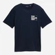 Футболка хлопковая длинная мужская Tom Tailor 1047795-10668 XL Sky Captain Blue с принтом (4069402035290) - изображение 5
