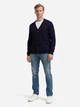 Кардиган мужской Tom Tailor 1048019-13160 L Knitted Navy Melange (4069402012833) - изображение 3