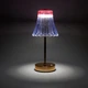 LED настольная лампа с USB питанием, ночной светильник с регулируемой яркостью, золотистый дизайн - изображение 6