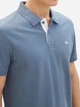 Поло длинное мужское Tom Tailor 1031006-10441 3XL Gravel Grey (4067672408264) - изображение 5