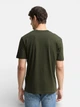 Футболка хлопковая длинная мужская Tom Tailor 1037735-10920 3XL Deep Forest Green с принтом (4069402765074) - изображение 2