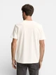 Футболка хлопковая длинная мужская Tom Tailor 1050136-10348 2XL Gardenia White с принтом (4069403121213) - изображение 2