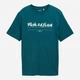 Футболка хлопковая длинная мужская Tom Tailor 1050136-12818 3XL Deep Meadow Green с принтом (4069403125655) - изображение 5