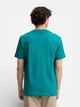 Футболка хлопковая длинная мужская Tom Tailor 1037735-11037 XL Dark Bottle Green с принтом (4068128279803) - изображение 2