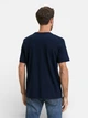 Футболка хлопковая длинная мужская Tom Tailor 1050134-10668 3XL Sky Captain Blue с принтом (4069403120780) - изображение 2