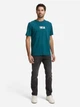 Футболка бавовняна довга чоловіча Tom Tailor 1050134-12818 L Deep Meadow Green з принтом (4069403120810) - зображення 3